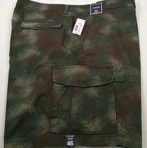 Cargo 46 Shorts Men Camo Utility Cotton Travel Outdoors Vacation New